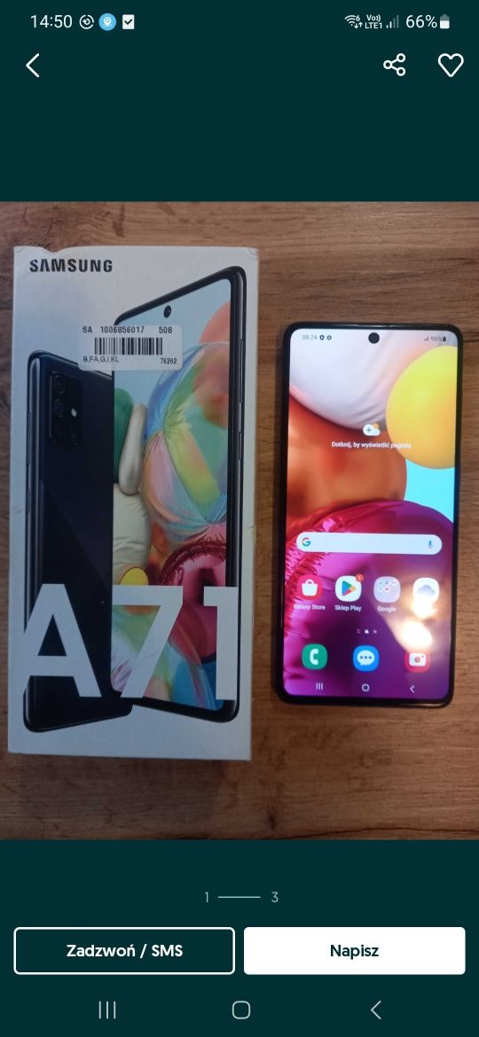 Sprzedam samsung galaxy A70