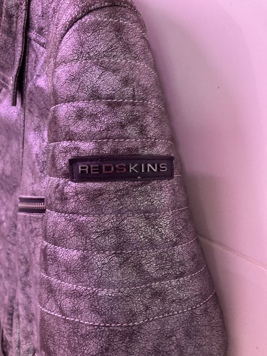 Blusao casaco motard redskins