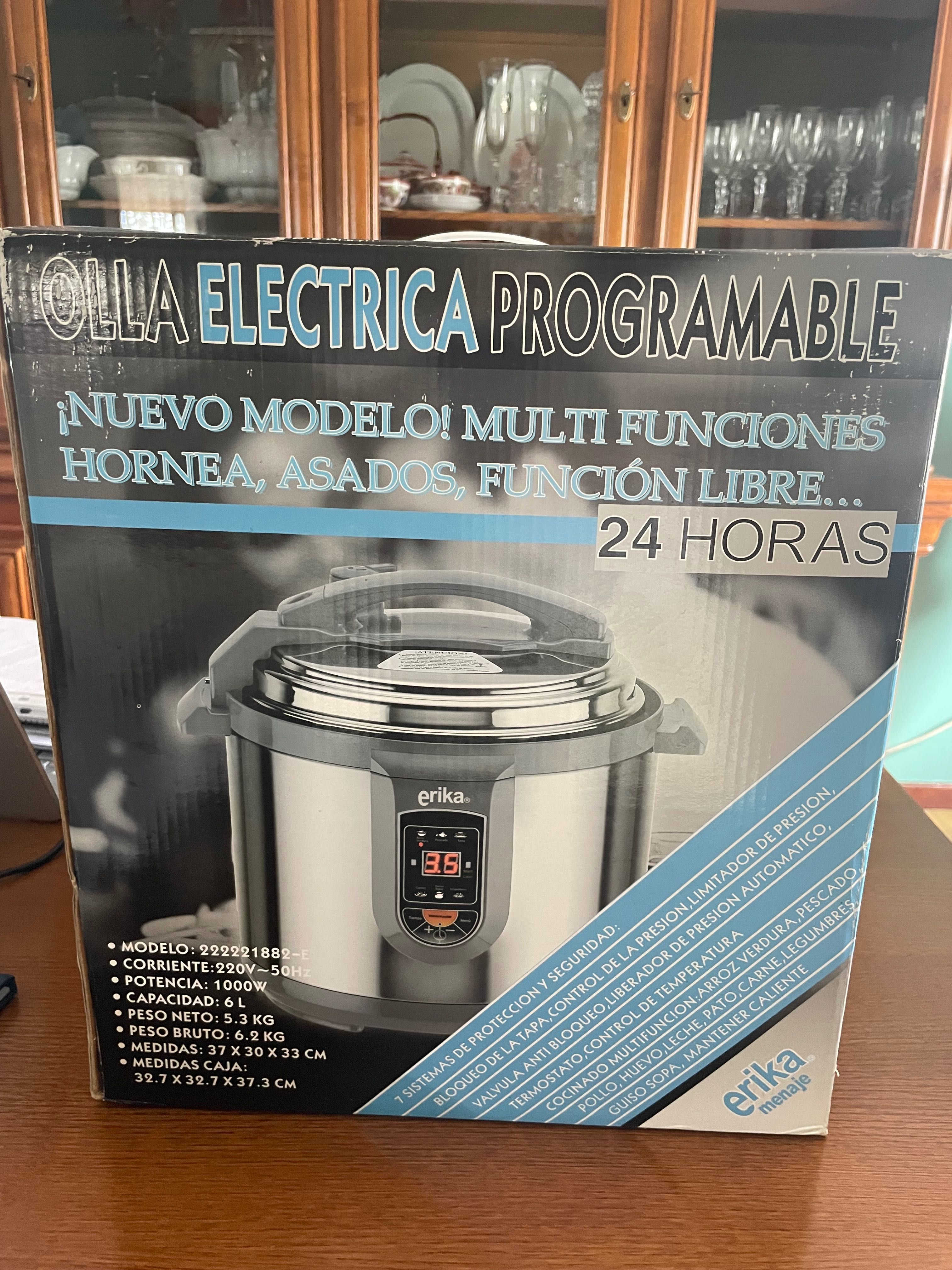 Panela de pressão eletronicamente programável a estrear