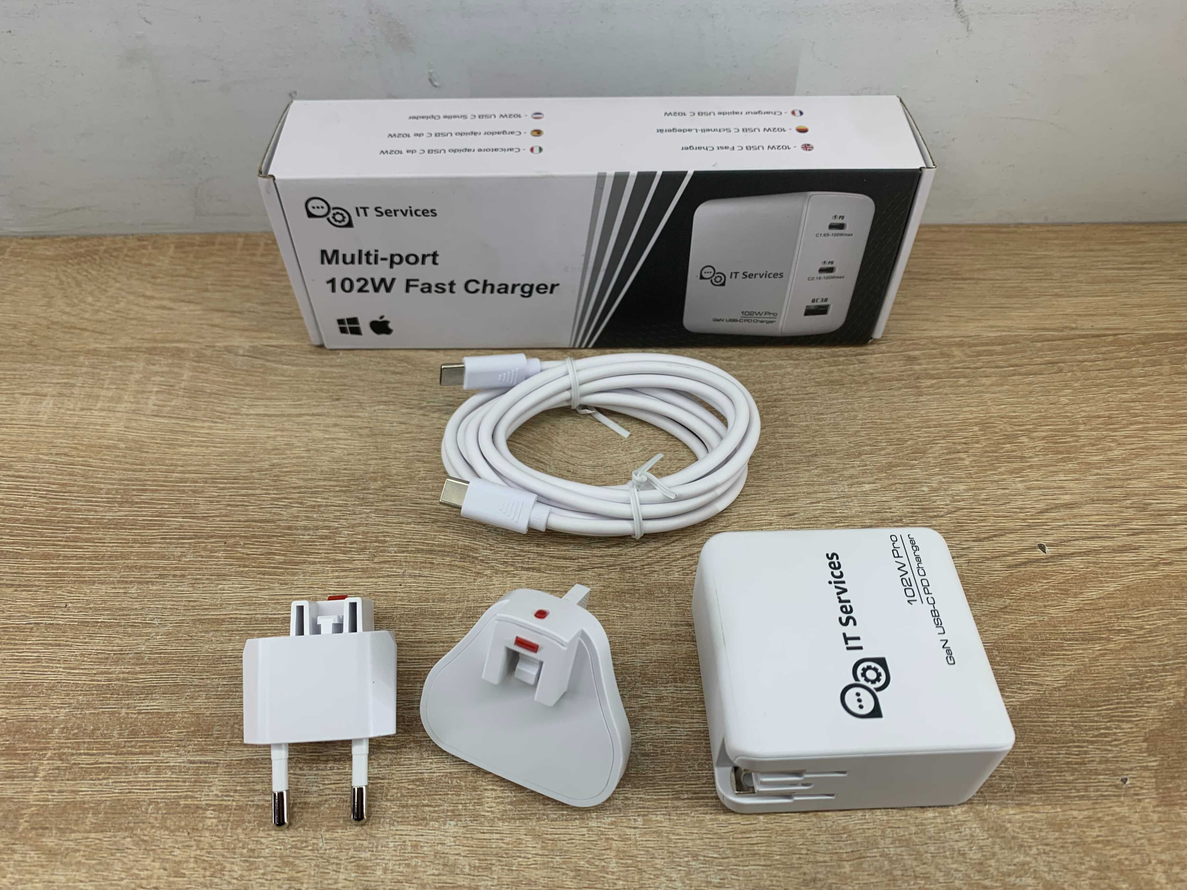 Szybka ładowarka Alxum 102W USB C