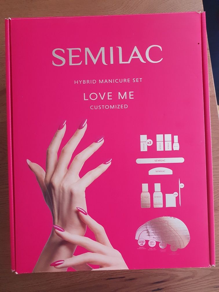 Semilac Love Me Hybrid Manicure Set
