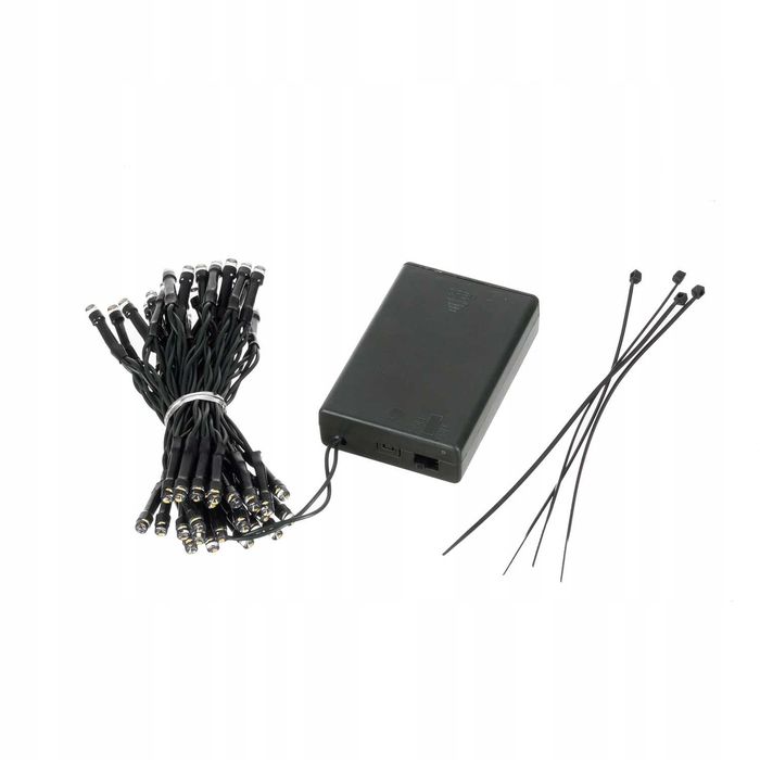 Girlanda Choinkowa Łańcuch Świąteczna 270 cm Sztuczna LED Zielona