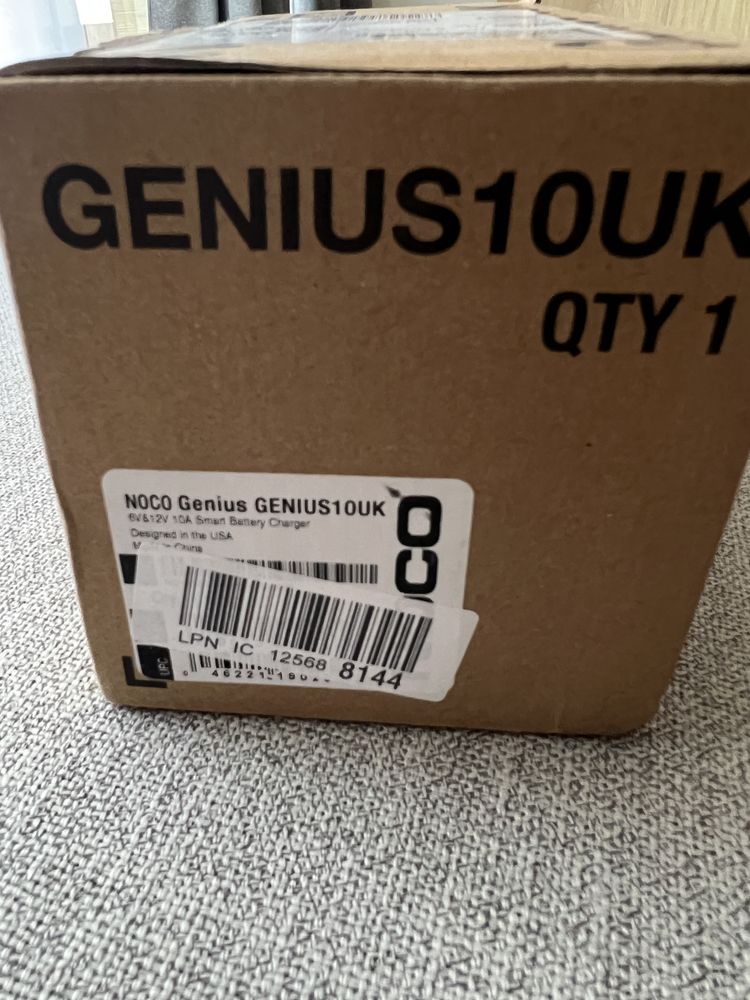 Ładowarka automatyczna 6V & 12V 10A NOCO genius 10