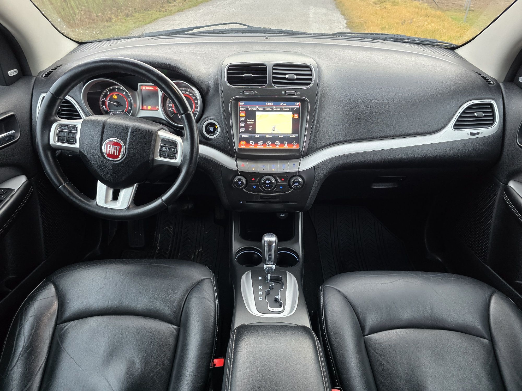 Fiat Freemont Black Code Alpine automat 19"  skóry kamera Candy Red