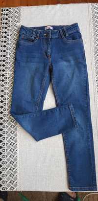 Spodnie jeansy 140 w stylu Zara rurki