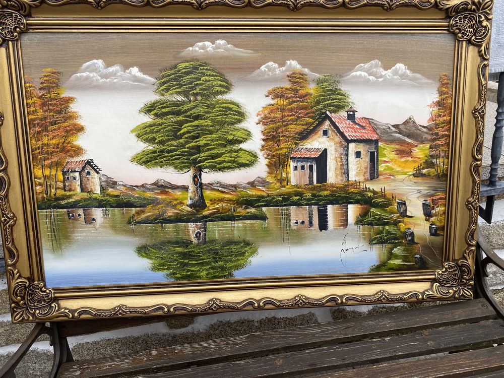 Quadro com pintura lindíssima