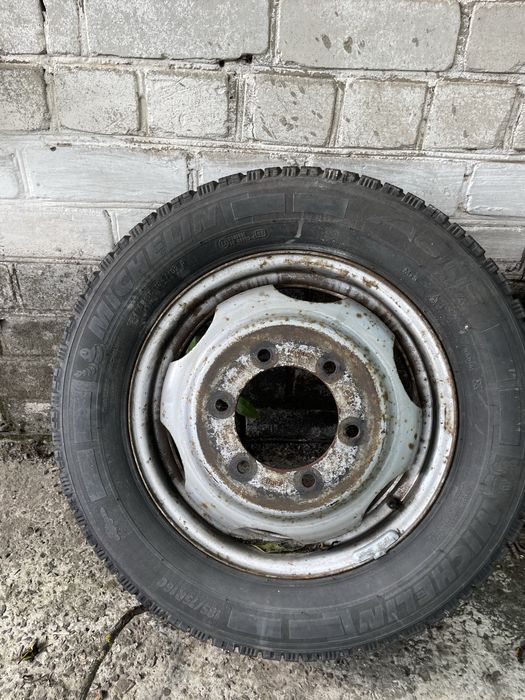 Диски з резиною mitsubishi canter