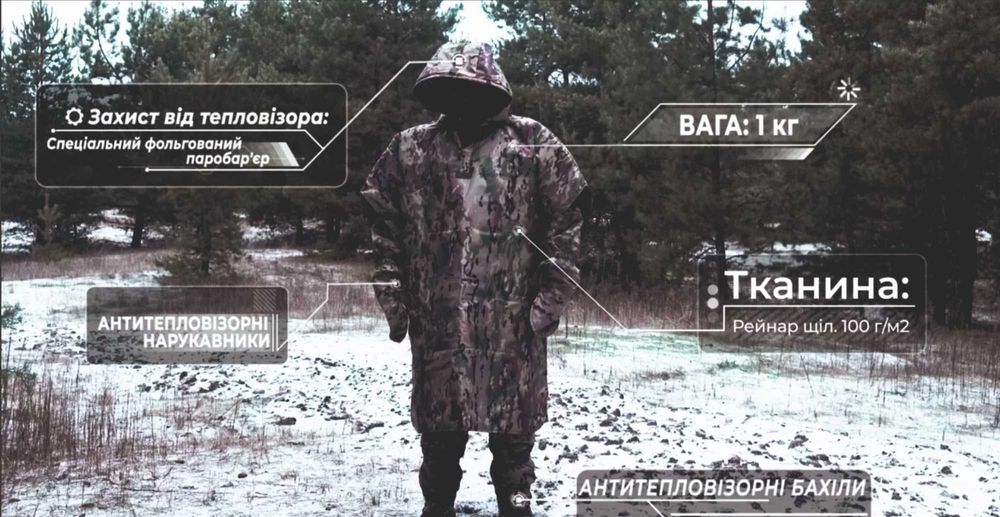 Пончо - Антитепловізорний захист