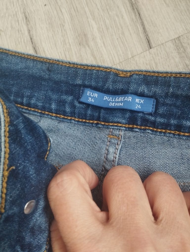 Spodnie damskie jeansy