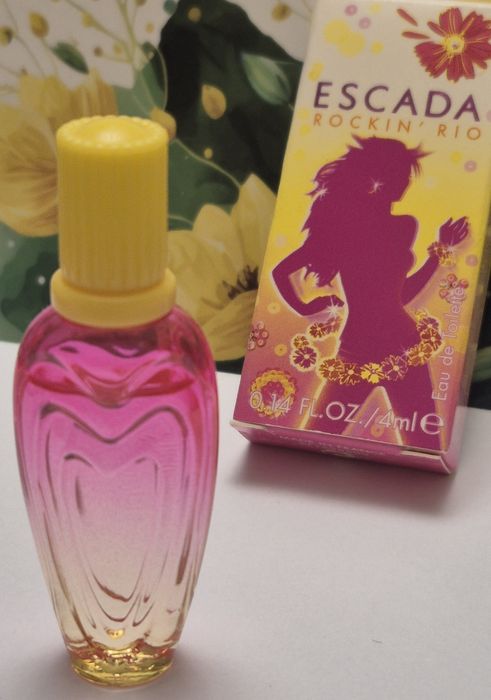 Escada Rockin Rio edt 4 ml, miniatura vintage