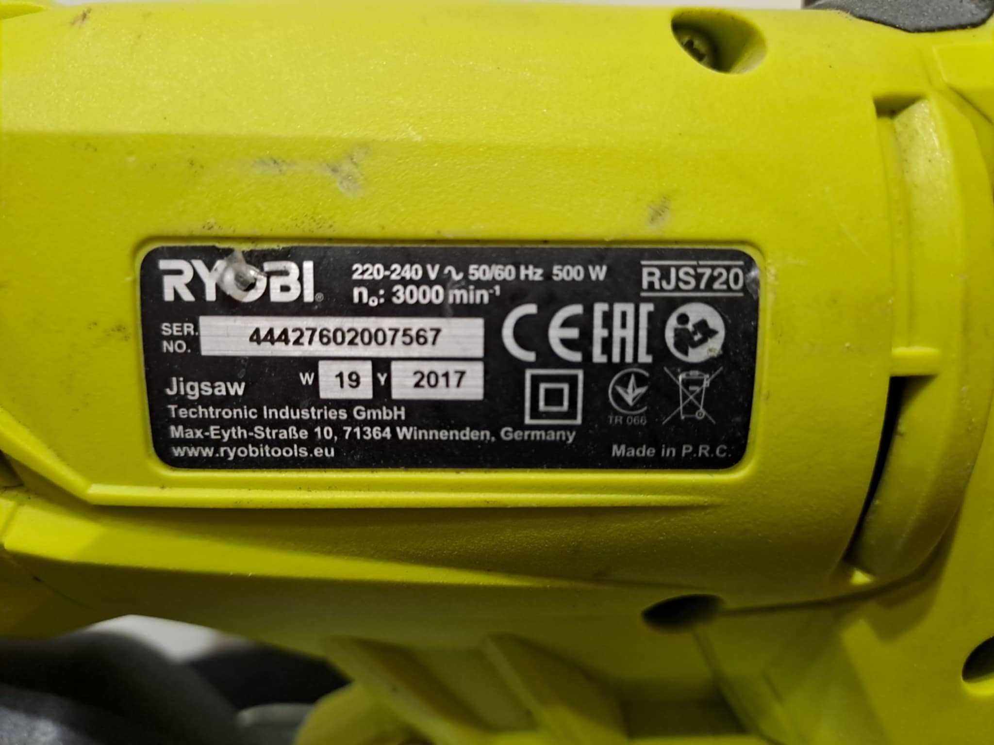 Wyrzynarka sieciowa Ryobi RJS720