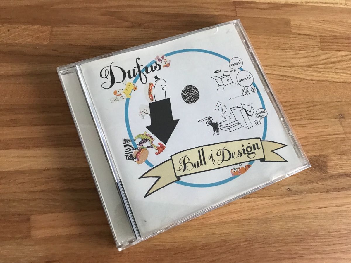Dufus Ball of design, płyta CD
