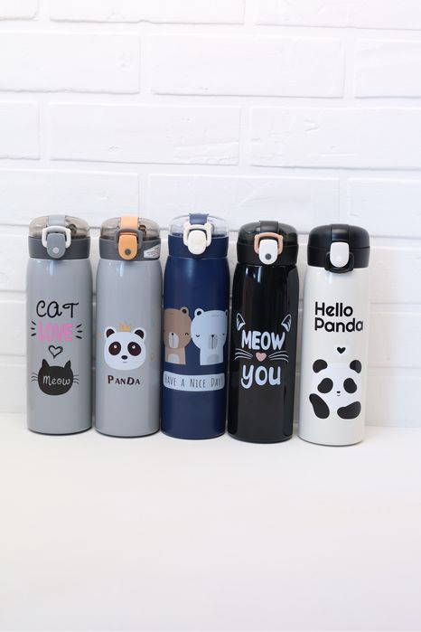 Акція. Дитячий термос для школи. Термос дитячий з трубочкою 500 мл