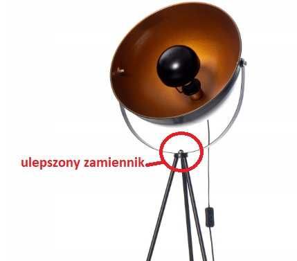 Płyta montażowa do nóg do lampy retro LN-8240, zamiennik druk 3d
