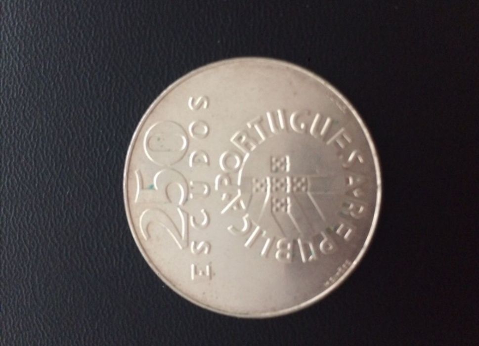 Moeda prata 250 escudos