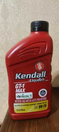 Моторне масло KENDALL 0W20 GT-1 MAX with LiquiTek
