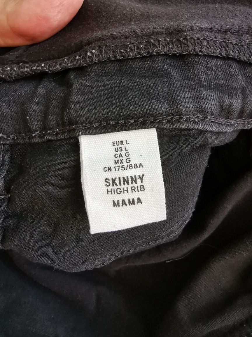 Spodnie ciążowe h&m rozm. 40