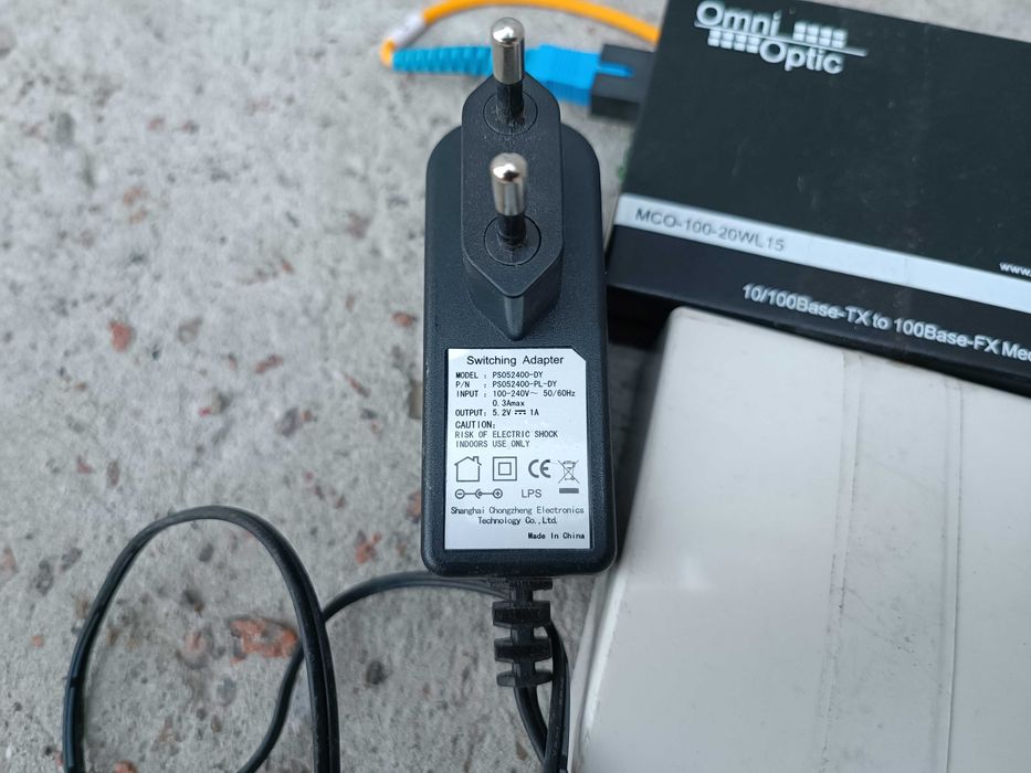 Медиаконвертер MCO-100-20WL15