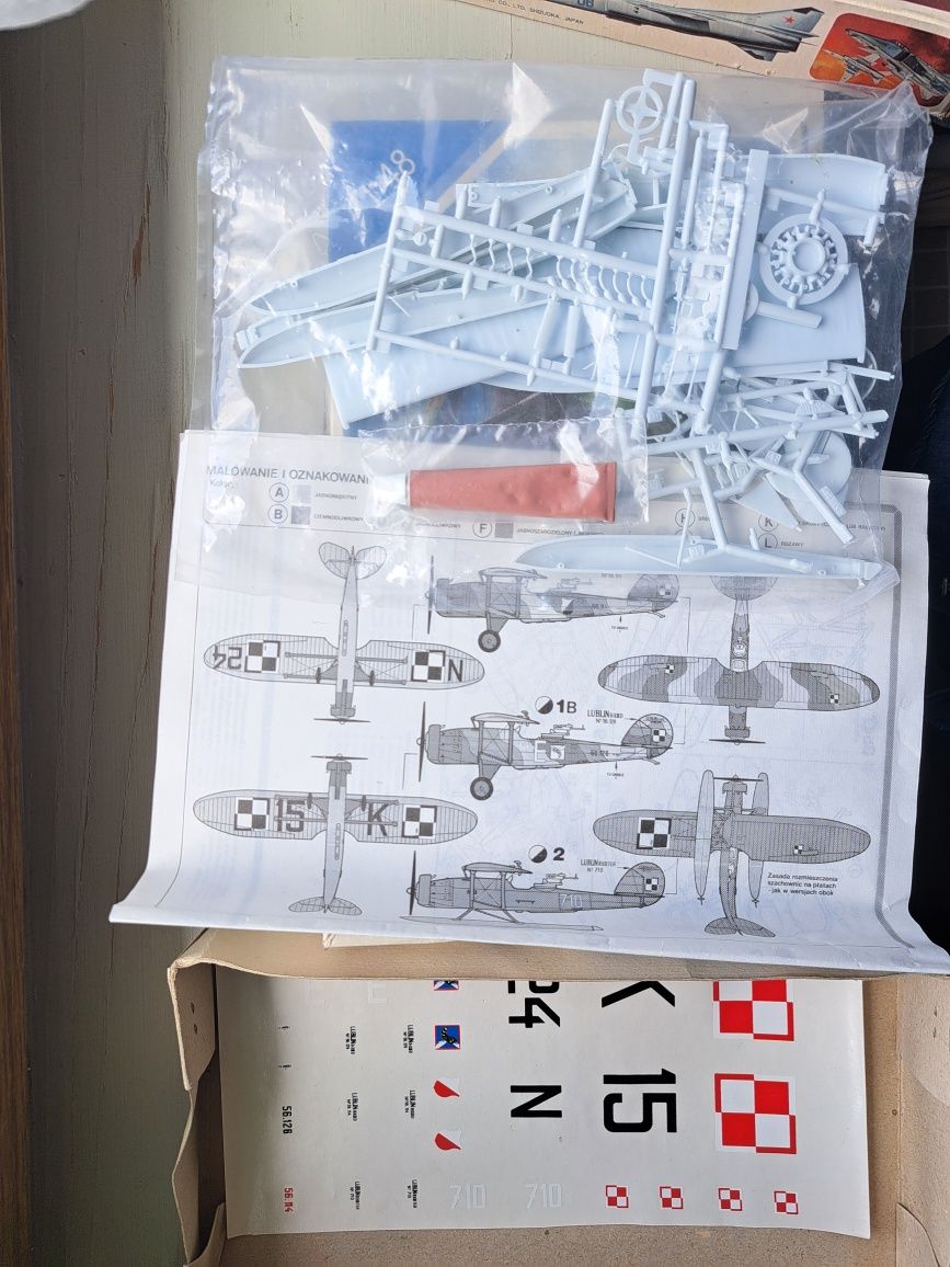 Model 1:48 Lublin R-XIII Vintage Łódź Spójnia