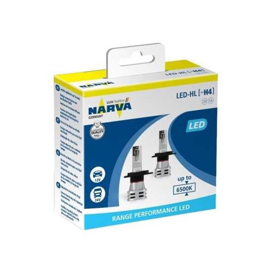 Лампочки LED H4 Narva