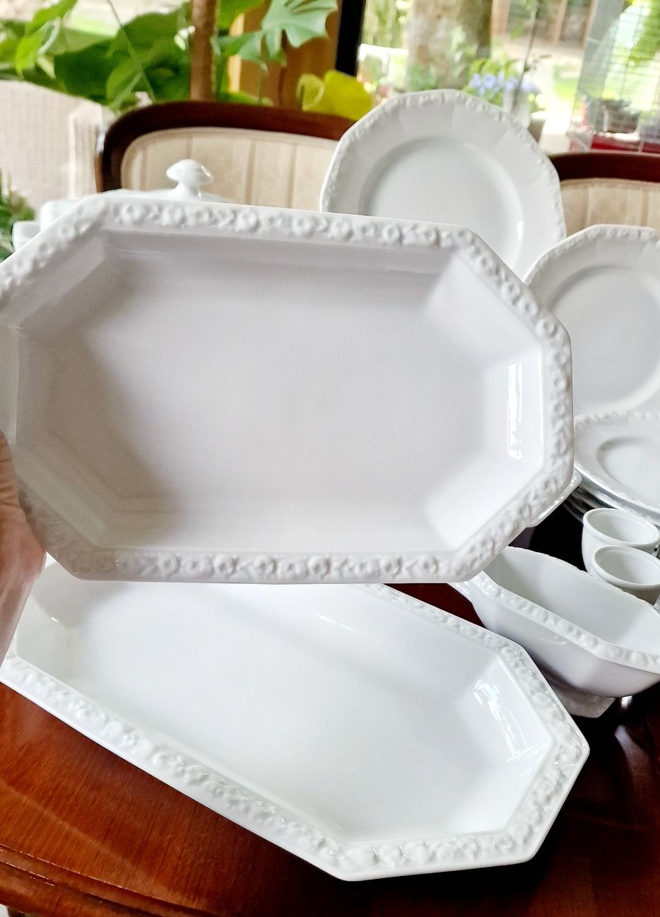 Rosenthal Biała Maria, serwis obiadowy dla 6-ciu osób