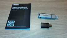Pendrive BLANBOK+ 128 GB USB-C Lightning USB-A do iPhone/iPad