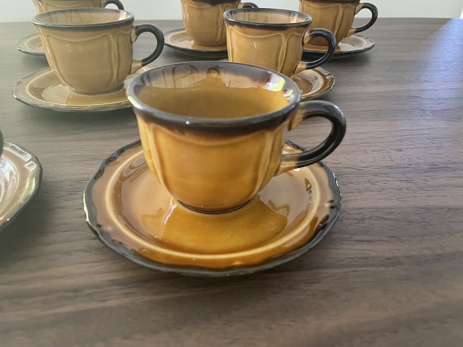 Filizanki porcelana Pruszków PRL