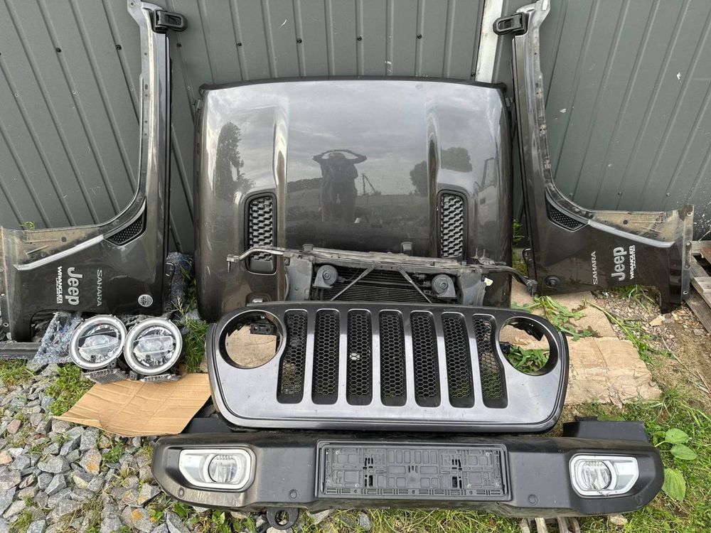 Jeep wrangler JL Разборка шрот gladiator бампер капот Телевизор фари