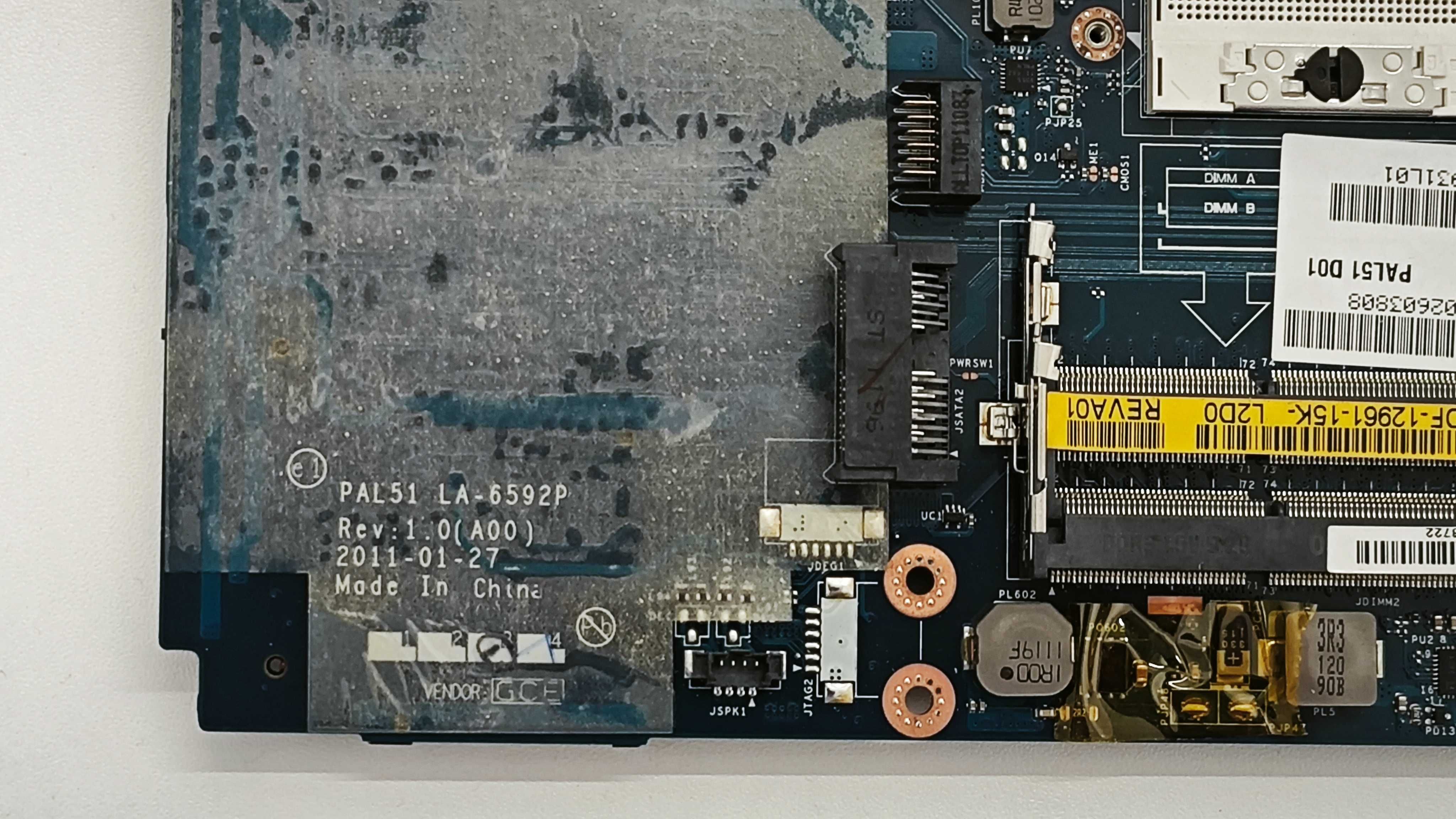 Материнська плата для Dell Latitude E6420 PAL51 LA-6592P Rev:1.0 (A00)