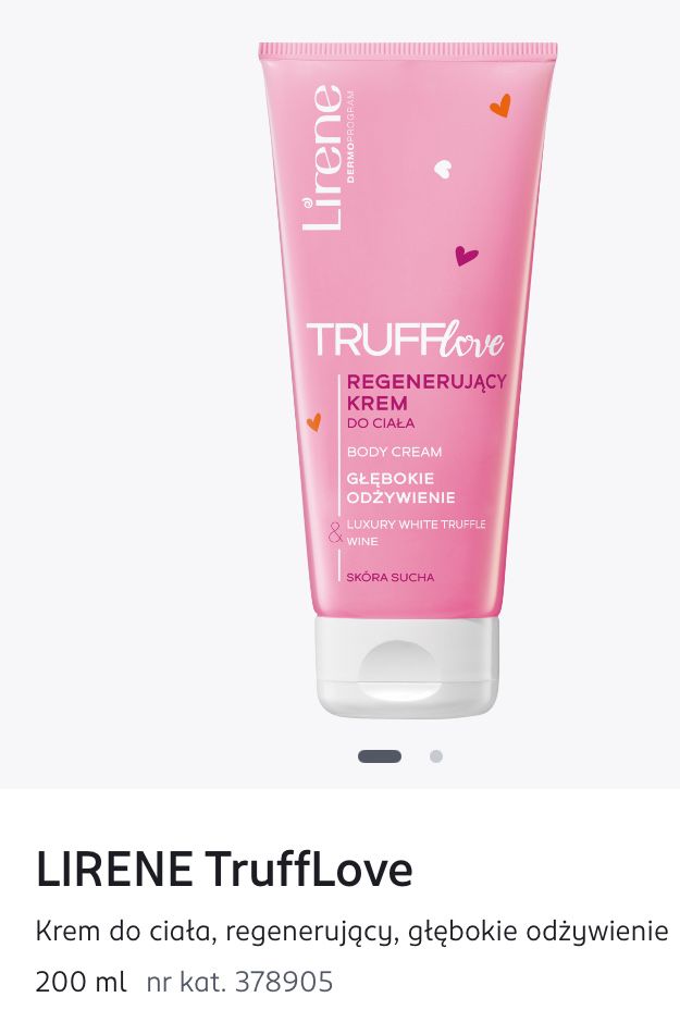 Lirene Trufflove regenerujacy krem do ciała