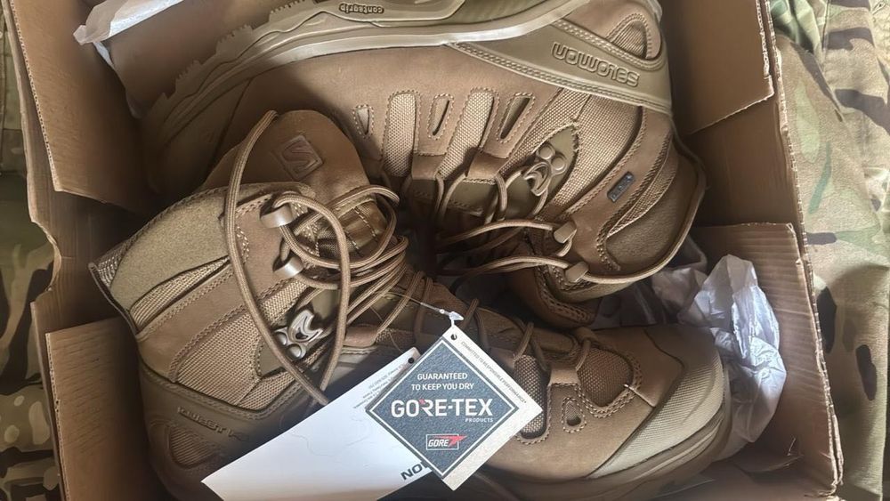 Взуття тактичне salomon quest 4d forces 2 | coyote brown