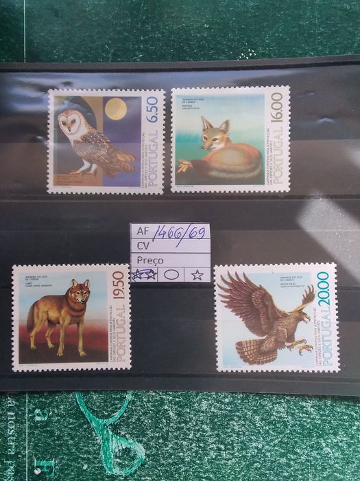 1980 Animais Do Zoo De Lisboa MNH **