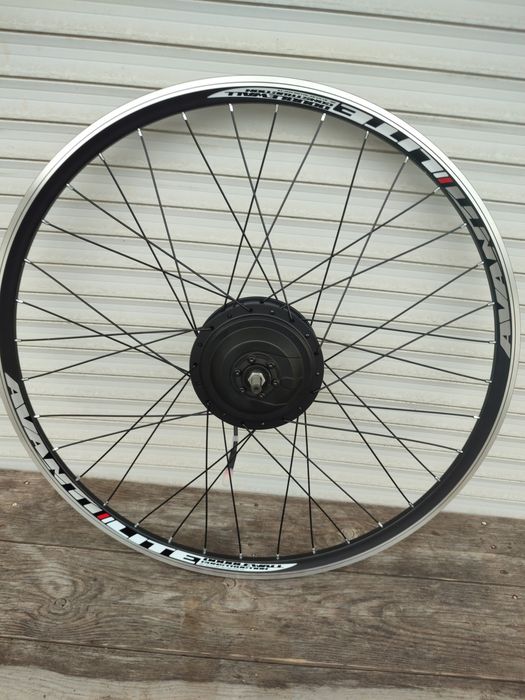 Мотор-колесо переднє-заднє MXUS XF15F редукторне 48V, 50