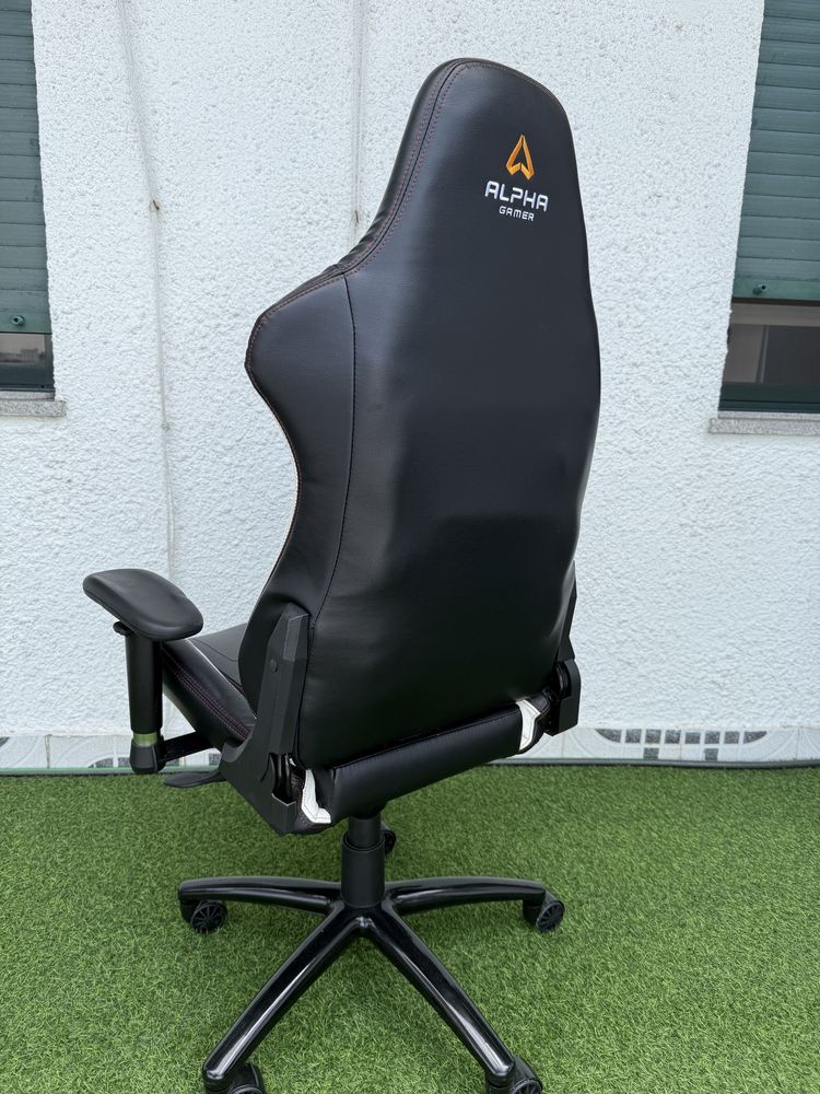 Cadeira Alpha Gamer Preta