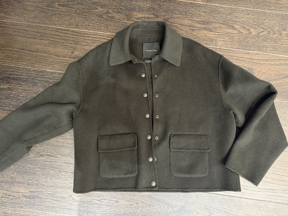 Пальто massimo dutti S шерсть