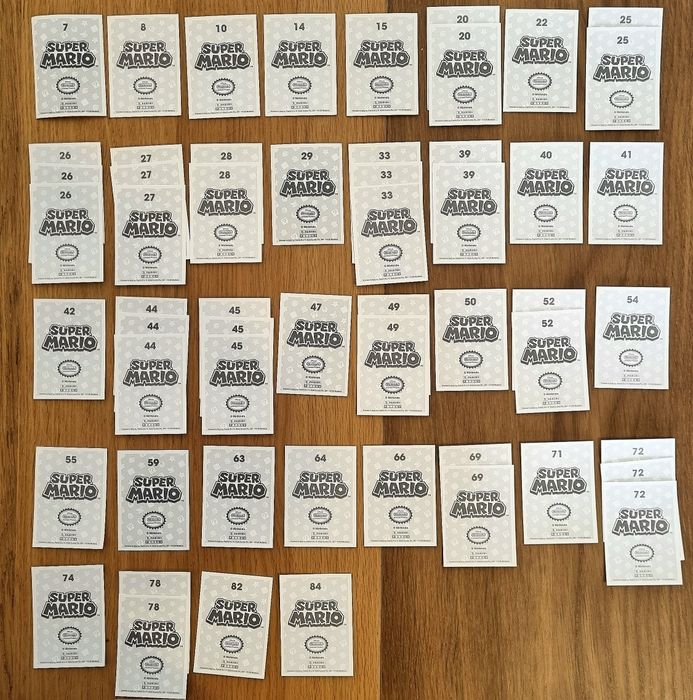 Cromos Super Mario Worten