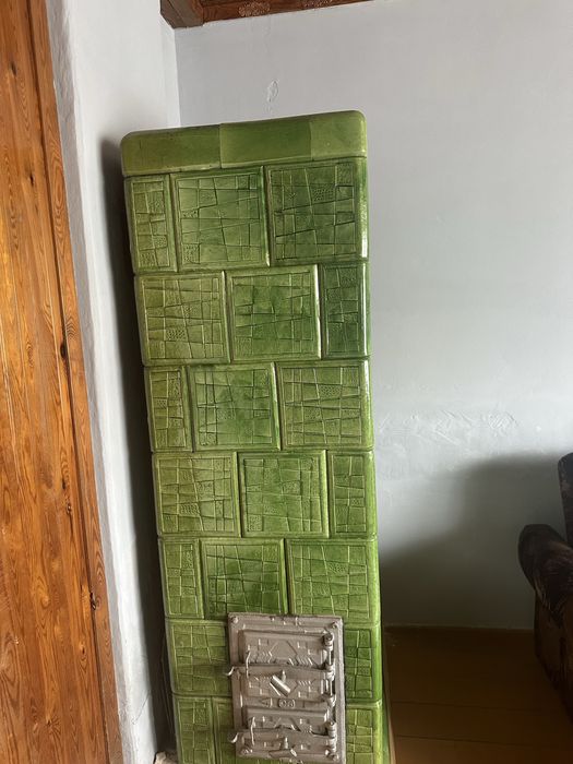 Piec kaflowy szamotowy do rozbiórki