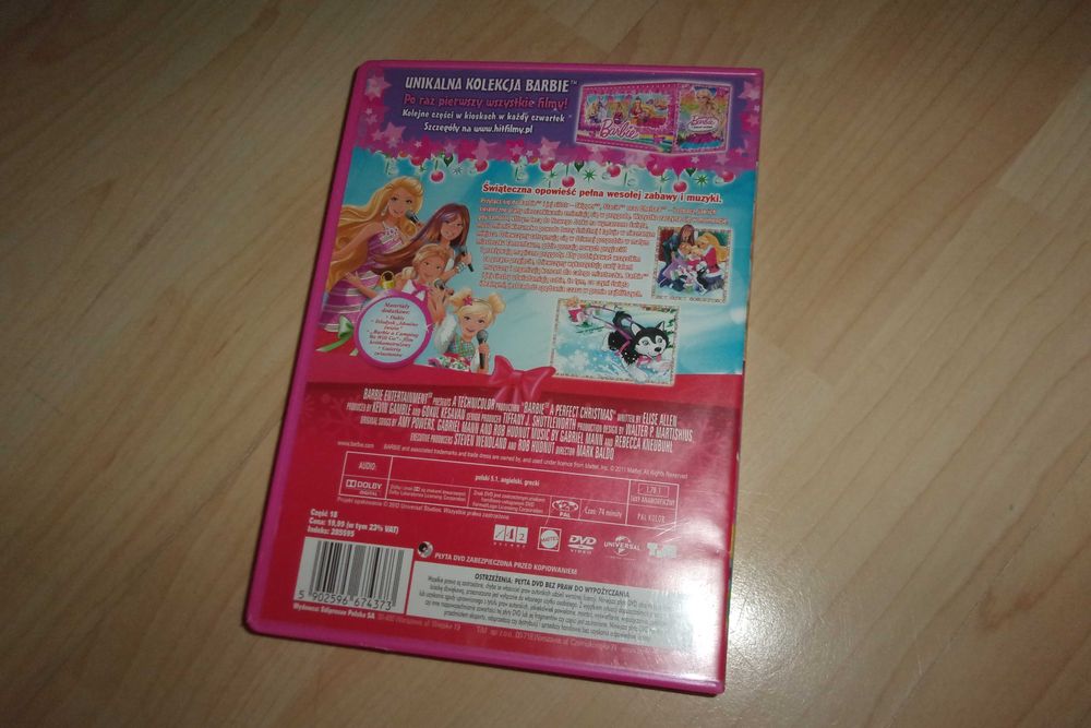rezerwacja barbie dvd bajka
