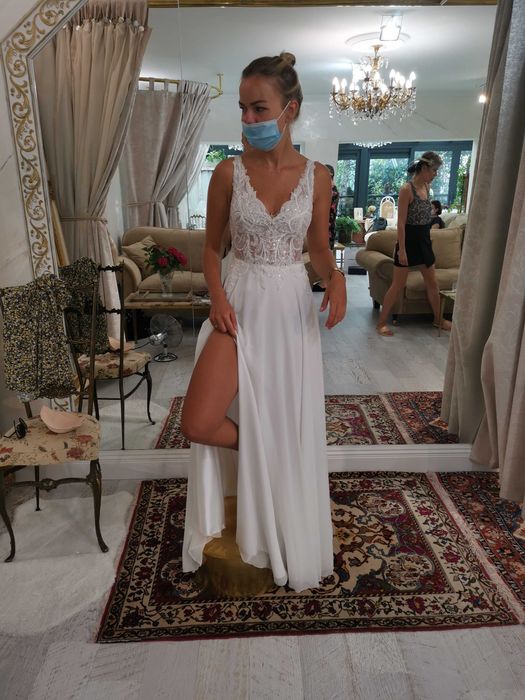 Sukienka ślubna biała Julia Gastoł Atelier