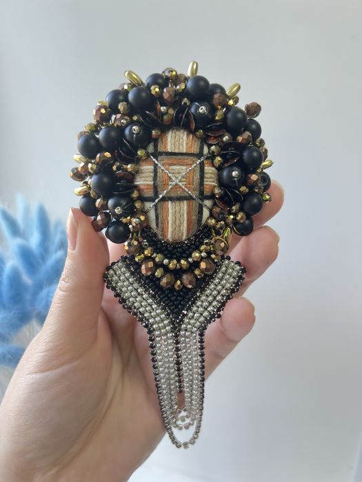 Патріотичні брошки- мотанки