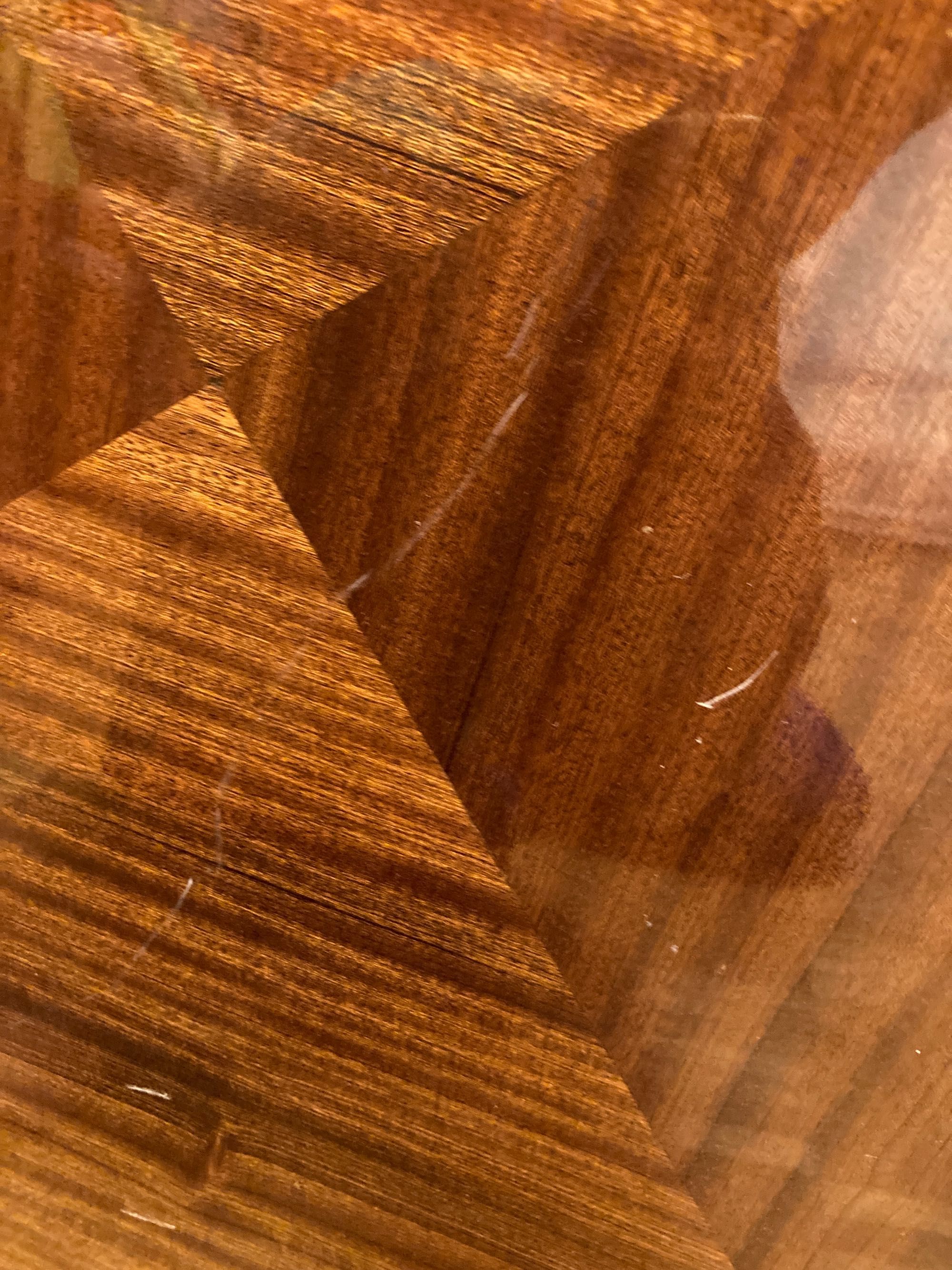 stół Stolik stół Vintage unikat art deco antyk drewno bukowe fornir