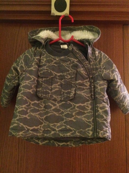 H&M kurteczka na polarku i czapka R 68