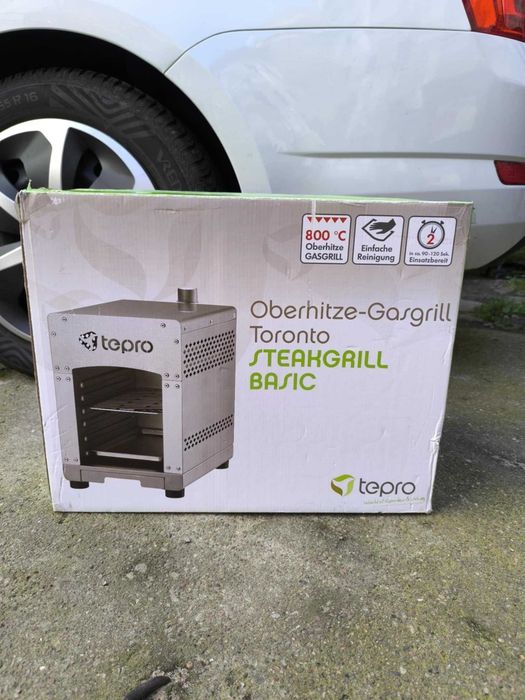 Grill gazowy Tepro Toronto Steakgrill Basic – 800°C, idealny do steków