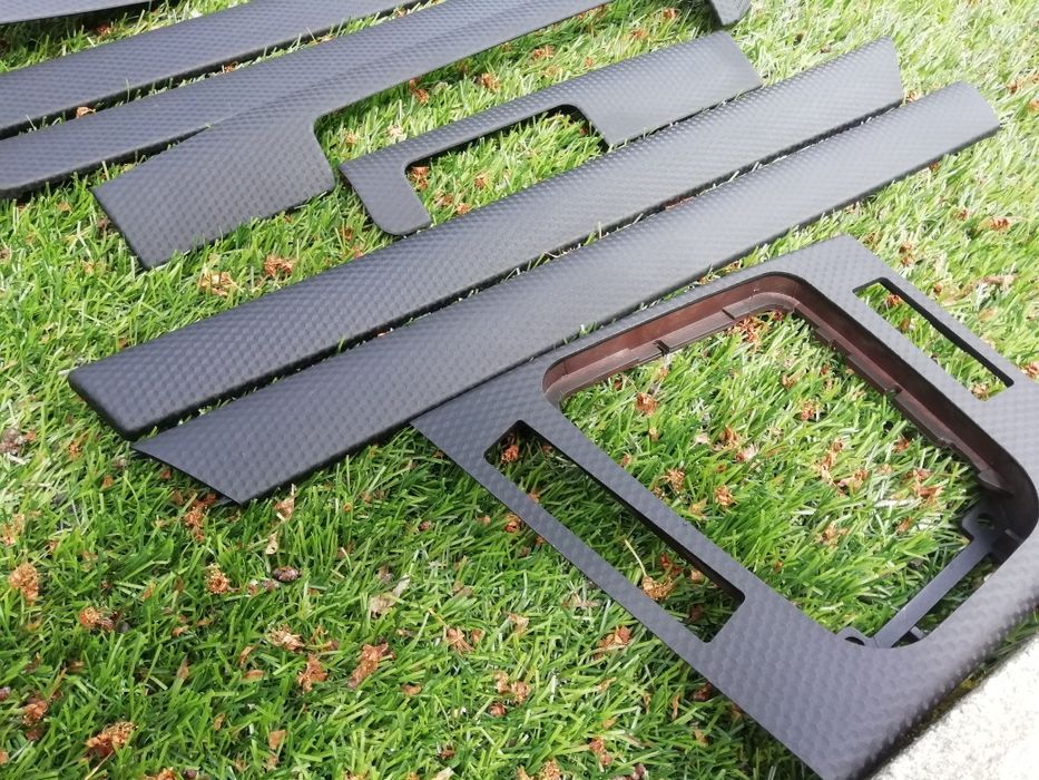 Frisos interiores bmw pack M original e46 sedan ou touring como novos