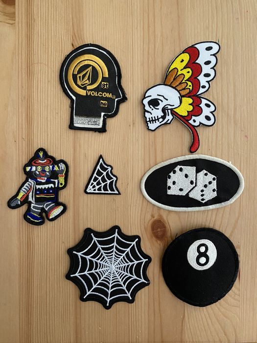 Patch remendos vários samcro cat Deus teia valcom