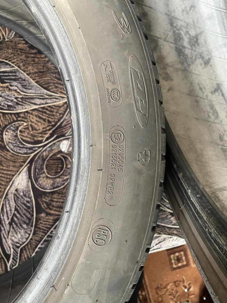 Резина Michelin primacy 3  літо 245/45 r19 RunFlat 18 рік