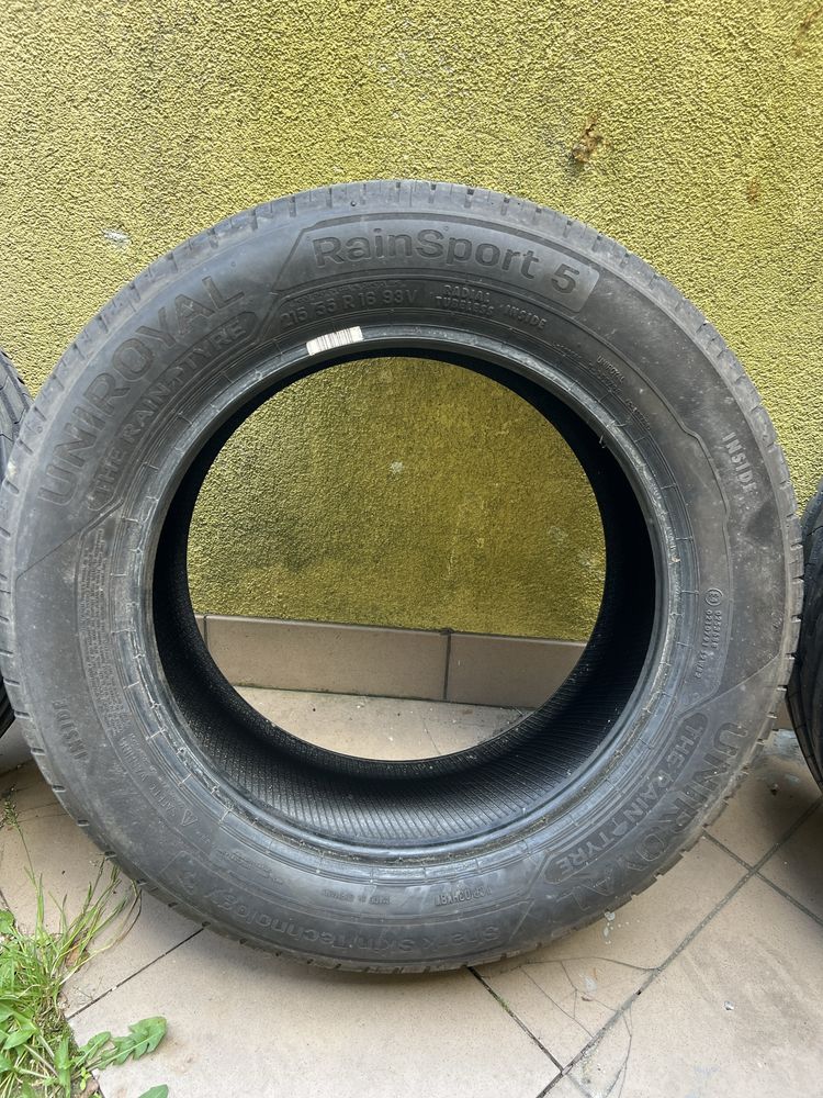 Opony Uniroyal RainSport 5 215/55 R16 4szt. Stan jak nowy