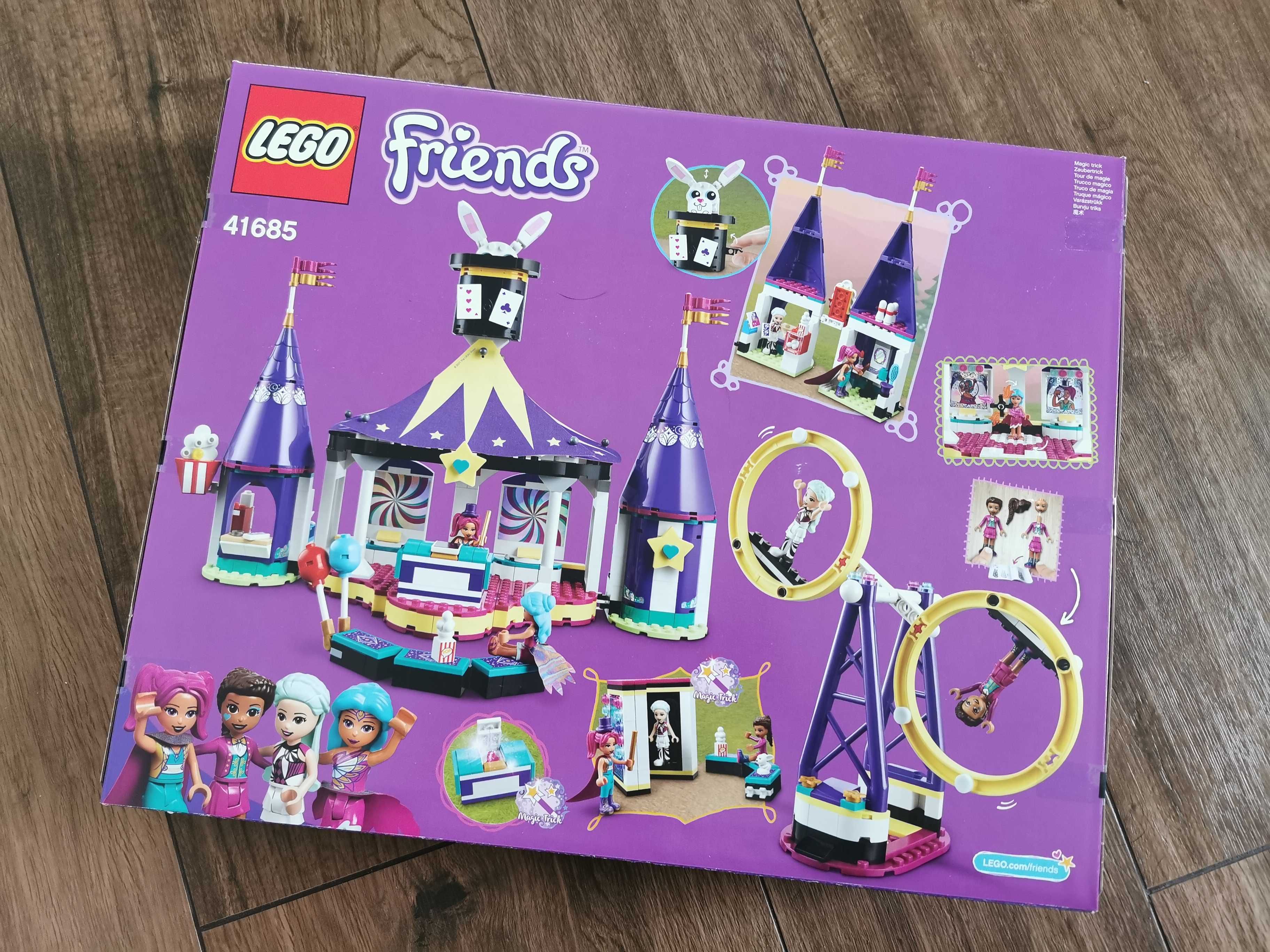 Ogromny zestaw LEGO Friends 41685 Magiczne wesołe miasteczko Prezent