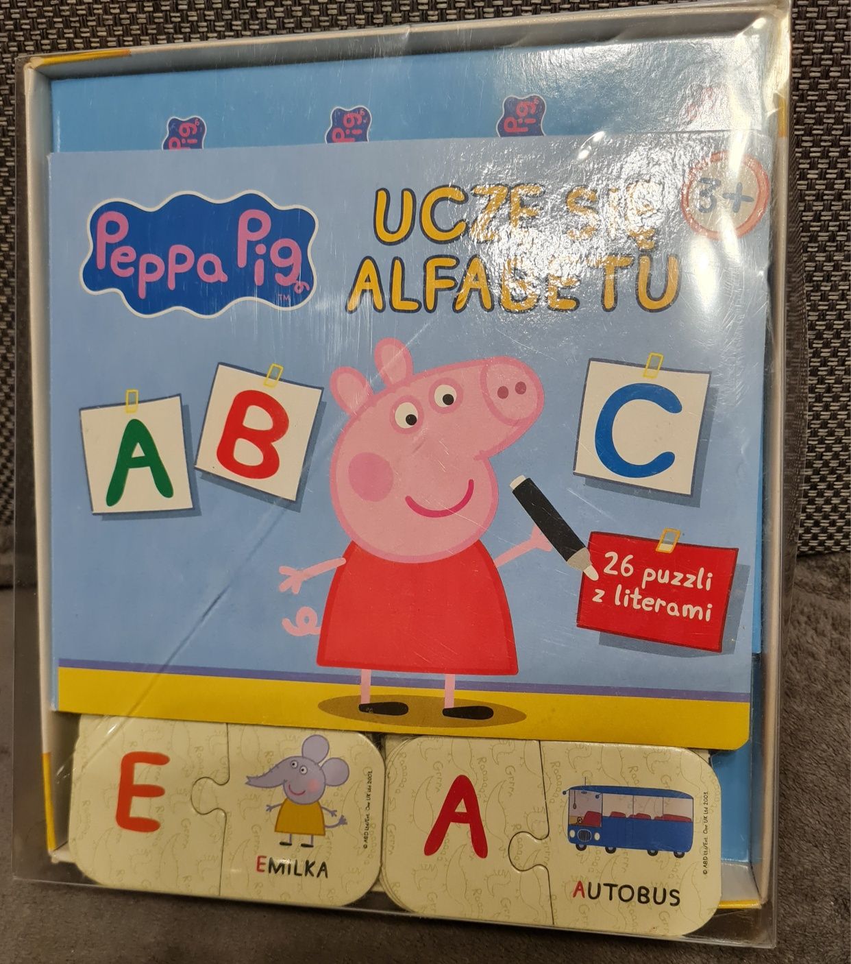 Uczę się alfabetu świnka peppa