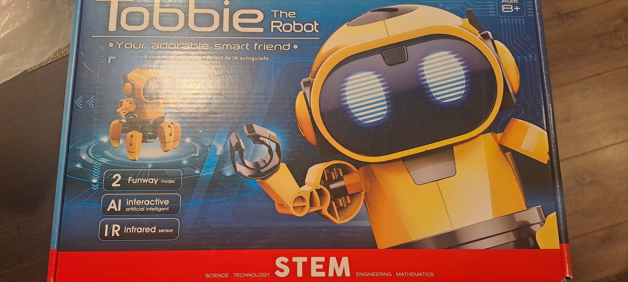 Składany Robot Tobbie